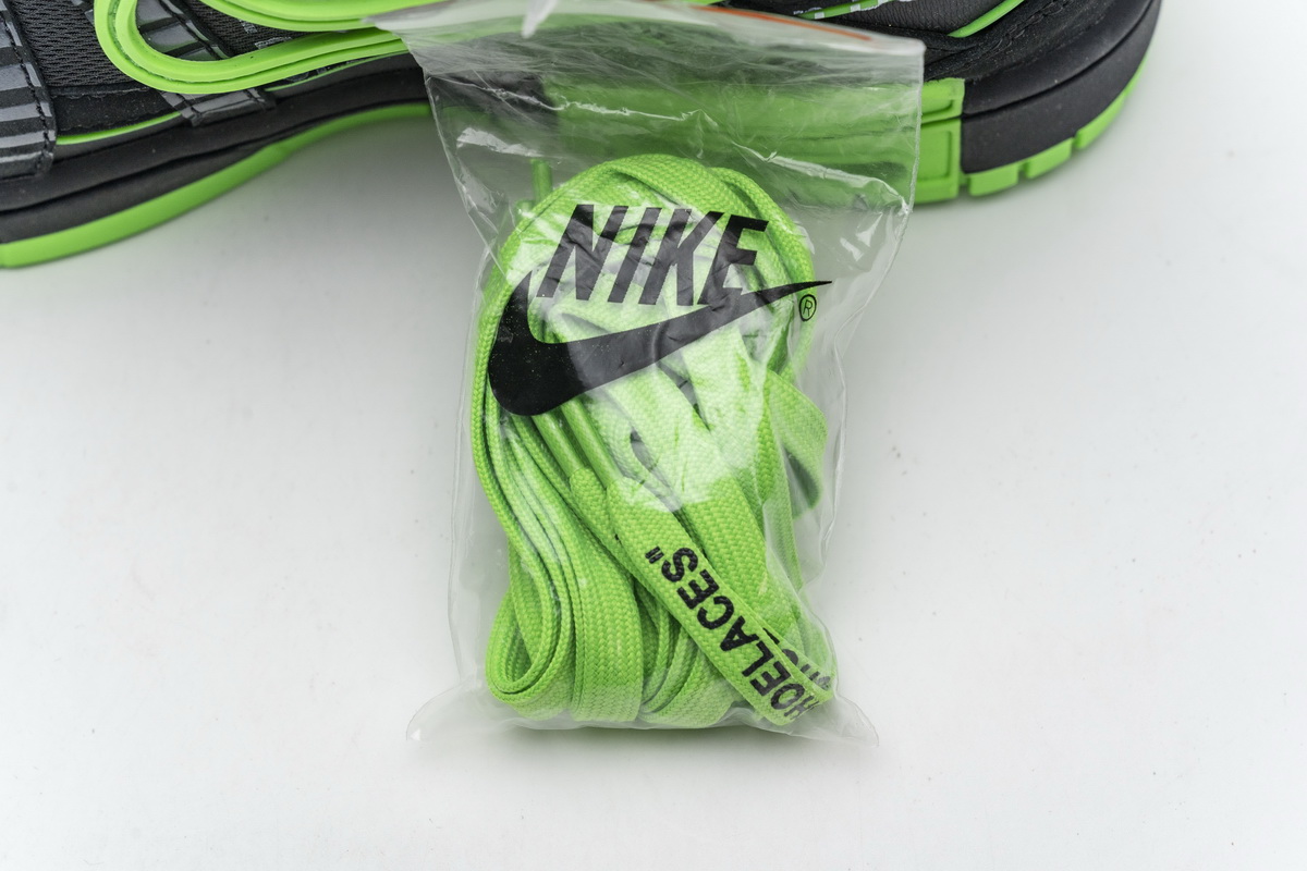 Cu6015 001 Off White X Nike Air Rubber Dunk Green Strike 24 - kickbulk.co